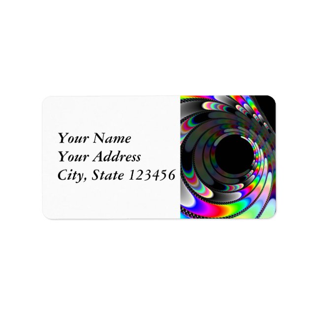 Étiquette Glisser (Devant)