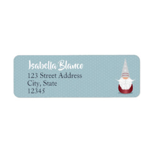 Étiquette Gnome pour les Holidays