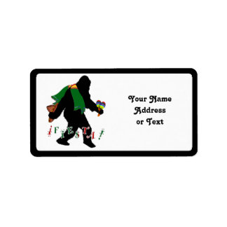 Étiquette Gone Squatchin - Fiesta Squatchin