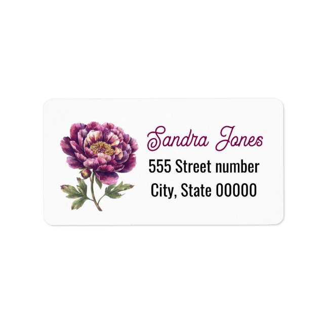 Étiquette Gorgeous one of a-kind address labels (Devant)
