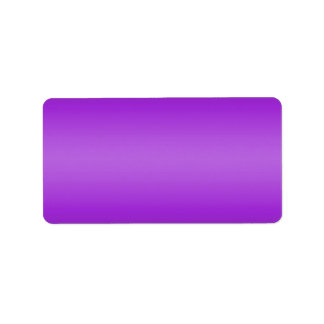 Étiquette Gradient violet foncé et clair - Modèle violet
