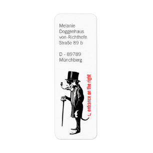 Étiquette Grand Danois Green Label