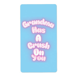 Étiquette Grand-mère est amoureuse de toi