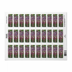 Étiquette Grapevine Gloire — Hyperréaliste Vineyard Art pour