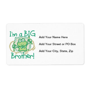 Étiquette Grenouille Big Brother