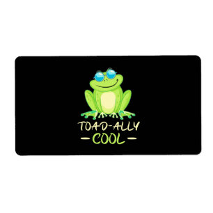 Étiquette Grenouille Toadal Cool