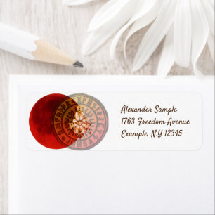 Étiquette Guerrier maçonnique