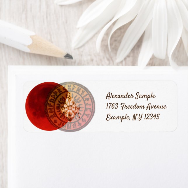 Étiquette Guerrier maçonnique (En situation)