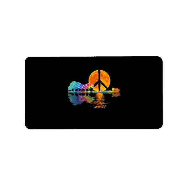 Étiquette Guitar Lake Shadow (Devant)