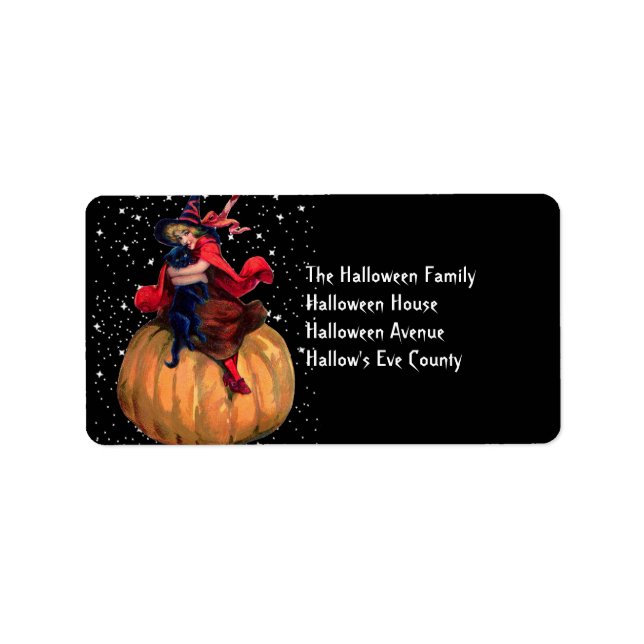 Étiquette Halloween : La Frontière Finale (Devant)