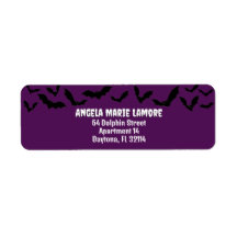 Halloween violet profond Halloween thème Éffrayant