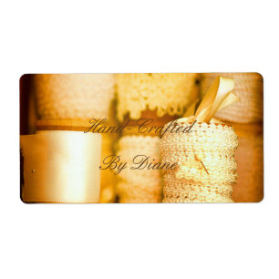 Étiquette Handmade for You Sunny Ribbons Labels