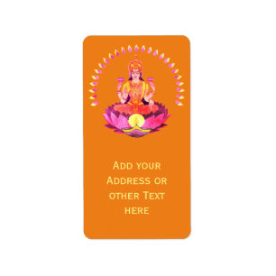 Étiquette Happy Diwali - Deepalavi Lakshmi Goddess 1