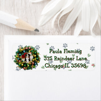 Étiquette Happy Howlidays Photo Card
