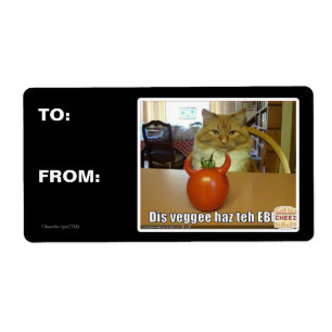 Étiquette Haz de veggee de DIS l'EBIL