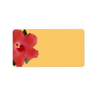 Hibiscus tropical Mariage ou General Blank Adresse