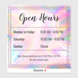 Étiquette Holographique en pierre opale