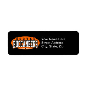 Étiquette Hoover High School; Buccaneers