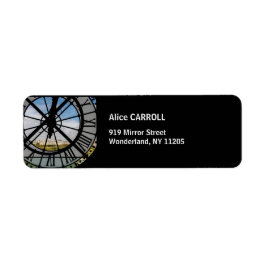 Étiquette Horloge géante en verre au Musée d'Orsay - Paris