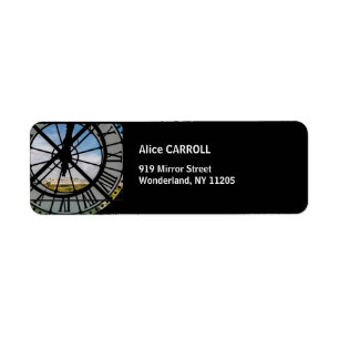 Étiquette Horloge géante en verre au Musée d'Orsay - Paris