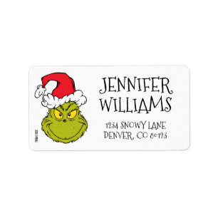 Étiquette How the Grinch Stole Christmas   Naughty Grinch