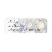 Hydrangée bleu doux personnalisable