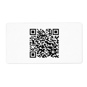 Étiquette I Love Laos (Khoy Huk Lao) Drapeau QR Code Geek