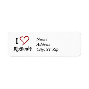 Étiquette I Love Musical