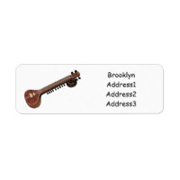 Illustration de dessin de Sitar