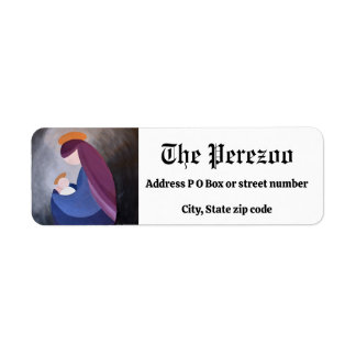 Étiquette Image de Madonna et de Child