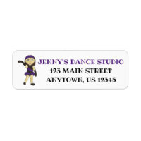 Instructeur de danse customisé Studio d'enseignant