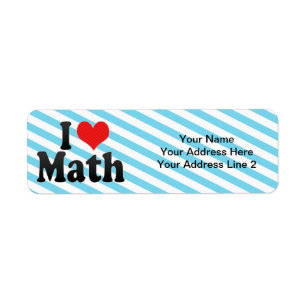Étiquette J'aime des maths