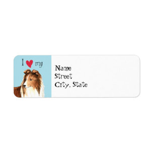 Étiquette J'aime mon Sheltie