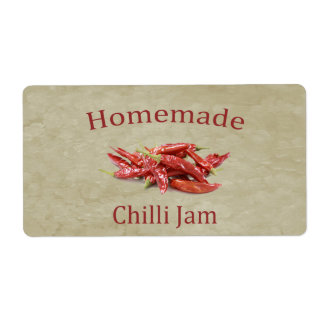 Étiquette Jam chili