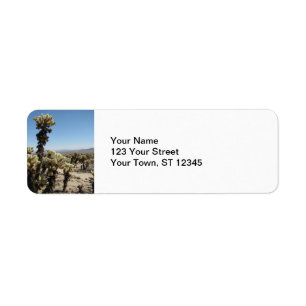 Étiquette Jardin de Cholla - Joshua Tree