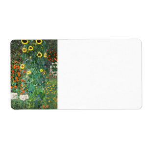 Étiquette Jardin de tournesol de Blumengarten
