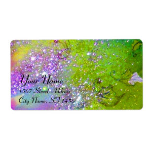 Étiquette JARDIN DES OMBRES PERDUES, jaune violet