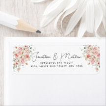 Jardin d'été Aquarelle Mariage floral