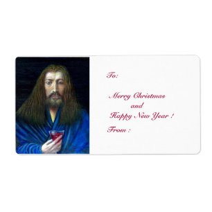 ÉTIQUETTE JESUS CHRIST,THE CHALICE