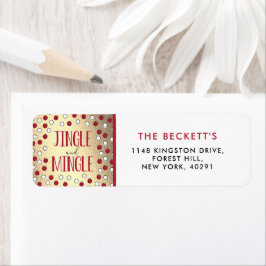 Étiquette Jingle & Mingle Modern Holiday Party