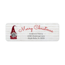 Joli Joyeux Elfe de Noël Personnalisé Gnome