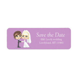 Étiquette Jour de mariage doux