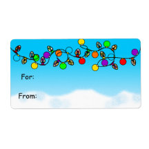 Joyeuses ampoules de Noël