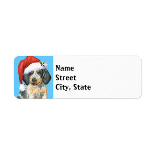 Étiquette Joyeux Howlidays Bluetick
