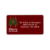 Joyeux Noël Pins Abstraits