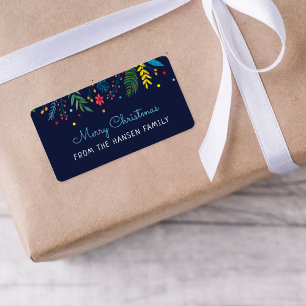 Étiquette Joyful Whimsy Holiday Tags cadeaux