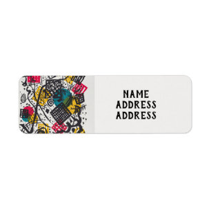 Étiquette Kandinsky Small Worlds V Classic Abstrait