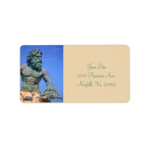Étiquette King Neptune par Shirley Taylor