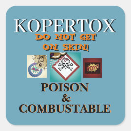 ÉTIQUETTE KOPERTOX POUR FLACON PULVÉRISATEUR