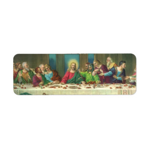 Étiquette La Dernière Cène Originaire de Léonard de Vinci